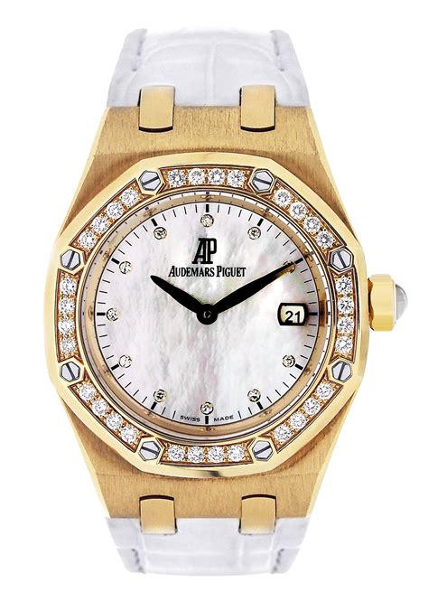 audemars piguet ladies gold watch price